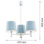 Argon BOLZANO 1383 żyrandol 3x15W/E27  IP20