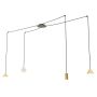 Emibig FUJI 1350/4 lampa wisząca 1x10W/E14|1xGU10/8W|2xGX53/8W IP20
