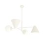 Emibig HERMES 1348/4 lampa sufitowa 4x10W/E14 IP20