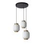 Lucide GOSSE 13435/03/31 lampa wisząca 3x40w/e27   ip20