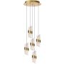 Lucide KLIGANDE 13496/36/02 lampa wisząca 5x7w/led 720lm 2700k ip20