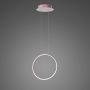 Altavola Design Ledowe okręgi LA073/X_40_in_4k_rose_gold lampa wisząca 1x15W/LED 1000lm 4000K IP44