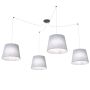 Emibig ASCOT 1424/4 lampa wisząca 4x15W/E27 IP20