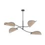 Emibig LOTUS 1463/4 lampa sufitowa 4x10W/E14 IP20