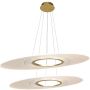 Altavola Design Eclipse LA116/P2_97_3k_gold lampa wisząca 2x48W/LED 2880lm 3000K IP20