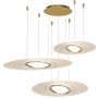 Altavola Design Eclipse LA116/P3_97_3k_gold lampa wisząca 3x80W/LED 4800lm 3000K IP20
