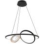 Altavola Design Seppia LA115/P_62_1+2_3k_black_gold lampa wisząca 1+2x45W/LED 2750lm 3000K IP20