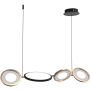 Altavola Design Seppia LA115/P_98_3k_black_gold lampa wisząca 1+3x35W/LED 2100lm 3000K IP20