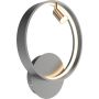 Altavola Design Spectra LA114/W_40_grey_gold kinkiet 1x14W+1x5W/LED 1140lm 3000K IP20