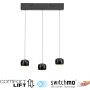 Paul Neuhaus BALLINI 15261-18 lampa wisząca 3x22W/LED 2400lm 3000k ip20