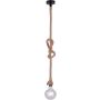 Paul Neuhaus ROPE 15481-18 lampa wisząca 1x15W/E27   ip20