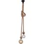 Paul Neuhaus ROPE 15482-18 lampa wisząca 2x15W/E27   ip20