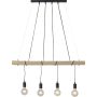 Paul Neuhaus TERO 15505-18 lampa wisząca 4x300W/E27 400lm 2700k ip20