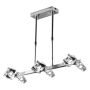 Prezent INUA 1553 lampa wisząca 6x33W/G9 IP20