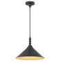 CosmoLight ASHFORD P01517BK lampa wisząca 1x40W/E27   IP20