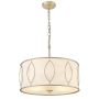 CosmoLight NORFOLK P04576AM-WH lampa wisząca 4x40W/E27   IP20