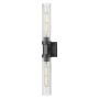 CosmoLight QUINCY W02873BK kinkiet 2x40W/E27   IP20