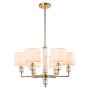 CosmoLight SUTTON P06385AU-WH lampa sufitowa 6x40W/E14   IP20