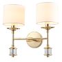 CosmoLight SUTTON W02415AU-WH kinkiet 2x25W/E14   IP20