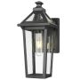 Cosmolight ZURICH W01609BK kinkiet 1x60W/E27 IP23