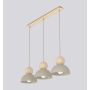 Emibig KAKI 1678/3 lampa wisząca 3x15W/E27 IP20