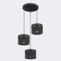 Emibig KARBON 1651/3PREM lampa wisząca 3x15W/E27 IP20