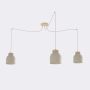 Emibig KRU 1624/3 lampa wisząca 3x15W/E27 IP20