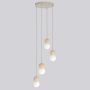 Emibig LOOP 1673/4 lampa wisząca 4x8W/G9 IP20