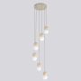 Emibig LOOP 1673/6 lampa wisząca 6x8W/G9 IP20
