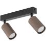 Tk Lighting TUNE BROWN 16147 spot 2x10W/GU10   IP20
