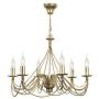 Emibig TORI 6 GOLD 170/6 lampa wisząca 6x10W/E14 IP20