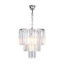 Zuma Line AMEDEO 17106/3+1-CHR lampa wisząca 4x40W/E14   