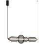 Italux Marco PND-84283-4-BK lampa wisząca 1x16W/LED 900lm 3000K IP20