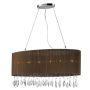 AZzardo SIDNEY 1982-6P BN lampa wisząca 6x40W/E14 