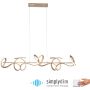 Paul Neuhaus CURLS 19033-60 lampa wisząca 4x45W/LED 5320lm 3000k ip20