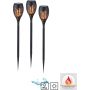 Paul Neuhaus FACKEL-SOL 19106-18-3 reflektor ogrodowy solarny 1x2,4W/LED 1lm 1600k ip44