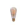AZzardo WiFi E27 7W CCT Amber glass EDISON AZ3210 żarówka LED 1x7W/E27 IP20 1800K-5000K