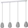 Eglo ALOBRASE 98616 lampa wisząca 4x40W/E27