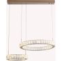 Zuma Line GIRONA MD3713-2-3GT lampa wisząca 1x36W/LED 4200lm 3000k ip20
