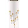 Zuma Line IGGLY DU31909A/50W lampa wisząca 1x50W/LED 1831lm 3000/4500/6500k ip20