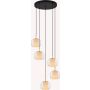 Zuma Line SOLIX DU32201A/5L lampa wisząca 5x25W/E27   ip20