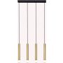 Zuma Line VELIC P241125804GD lampa wisząca 4x5W/G9   ip20