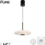 Paul Neuhaus PURE E-Vitrum 2084-34 lampa wisząca 1x26W/LED 1900lm 2700-5700k ip20