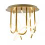 ZumaLine BALBO 2023573-GD lampa sufitowa 1x45W/LED 3000K|4000K|6000K IP20 3850lm