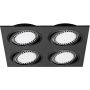Zuma Line BOXY 20073-BK downlight wpuszczany 4x15W/GU10/AR111  IP20