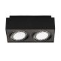 Zuma Line BOXY 20075-BK oprawa natynkowa 2x15W/GU10 