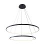 Zuma Line BRENO 2023200-BK lampa wisząca 1x60W/LED 3000K|4000K|6000K IP20