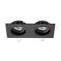 Zuma line CHUCK 20068-BK-N downlight wpuszczany 2x50W/GU10 230V IP20