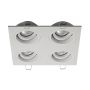Zuma Line CHUCK 20069-WH oprawa wpuszczana 4x50W/GU10 