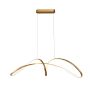 Zuma Line FERMI 20026P-GD lampa wisząca 1x50W/LED 3000K|4000K|6000K IP20